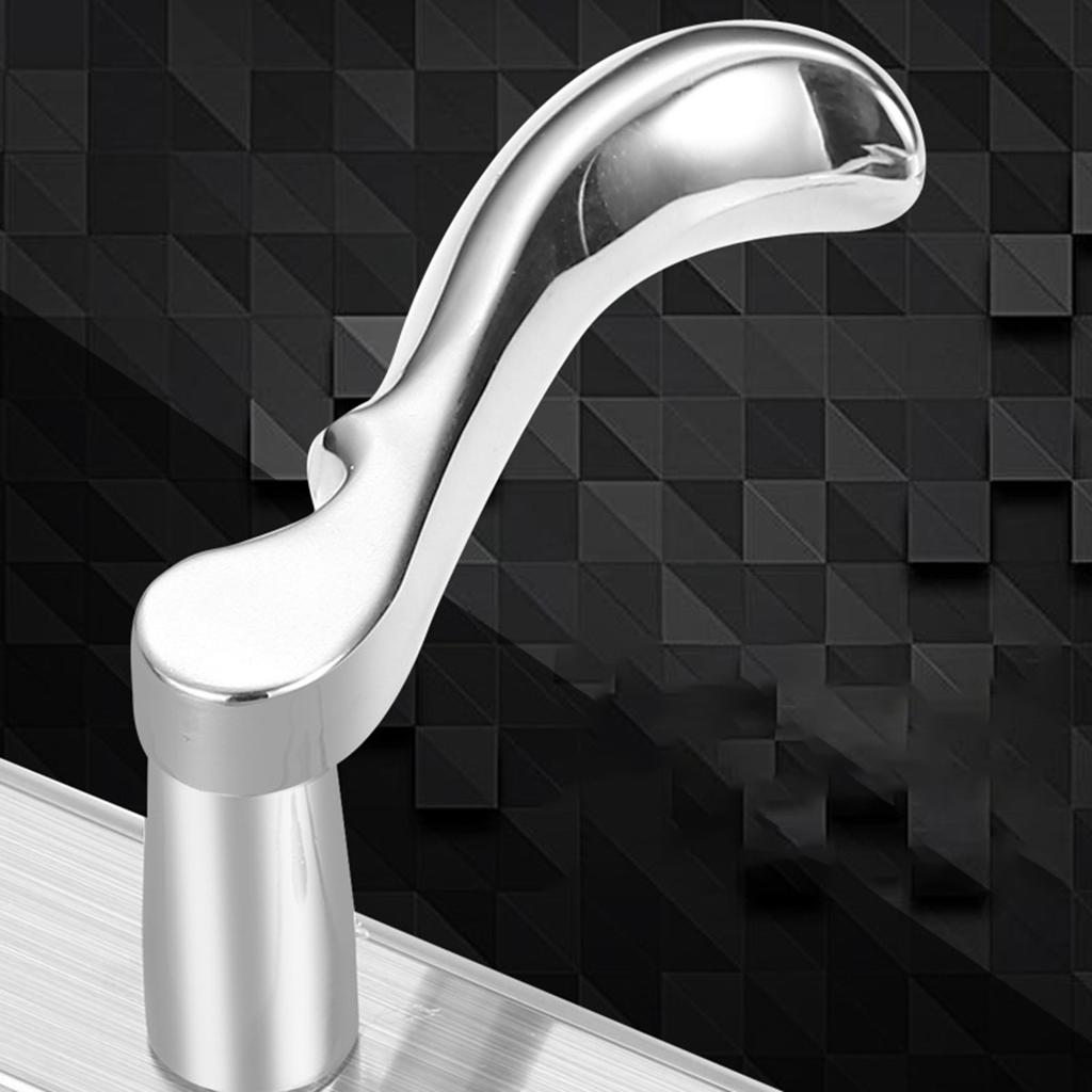 Stainless Steel Handle Door Lock Mechanical Magnetic Security Entry Lever Lock for Bedroom Hotel