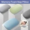 Multifunksjon Memory Foam Nakkepute Sakte Rebound Myk Reisepute for Sove Cervical Health Massasje lurputer