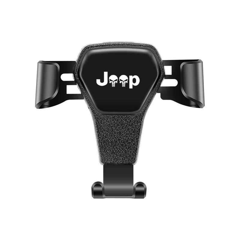 Pro Jeep Gravity Držák na telefon do auta do větrací mřížky GPS Stojan Příslušenství Pro Jeep Wrangler Grand Cherokee Compass Gladiator Avenger W