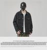 Muqiu Men's Denim Jacket | American-Style Casual Solid Color, Loose Fit, All-Match Top