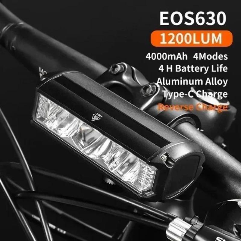 Cycling Flashlight High Bright Bicycle Headlight 8000 MAh Road Mountain Bike Front Light Bicycle Handlebar Headlamp MTB Lantern