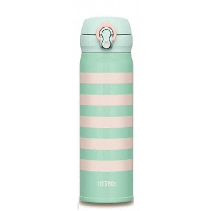 THERMOS Vacuum Insulated Mug 500ml White Border JNL-502G WBD (Pink Border) 6.5x7.5x22cm