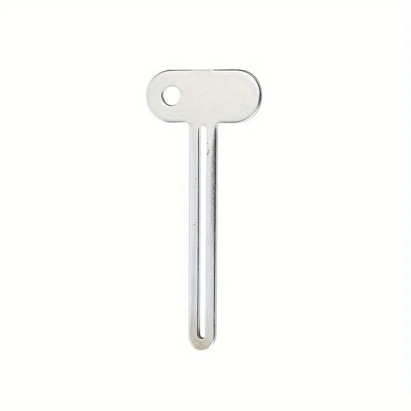 Cast Iron Toothpaste Squeezer - Manual Dispenser for Hand Cream & Skincare Products, Perfect Bathroom Accessory & Christmas Gift серебряный