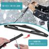 ledmomo 5 Pairs Adhesive Strip Wiper Set Windshield Wiper Refill Car Boneless Wiper