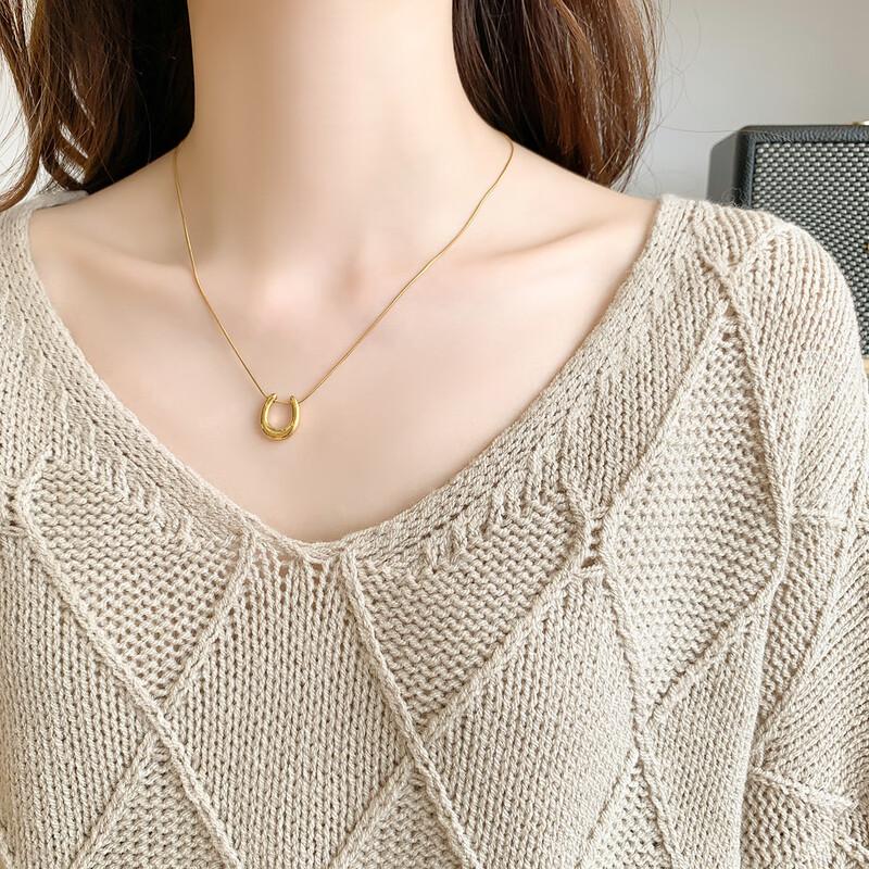 Mocana Women's V-Neck Long-Sleeve Knitted Sweater