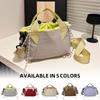 Niche Mini Lightweight Simple Small Drawstring Bag for Lipstick, Tissues, Versatile Phe Bag, Commuter Lightweight Shoulder Crossbody Bag,