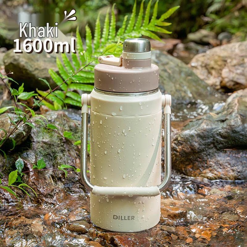 

Diller Fanno Portable Stainless Steel Insulated Thermos with Handle