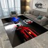 JDMs GTR Flag Car Pattern Carpet Decoration Room Home Outdoor Decor Racing Rug Non Slip Washable Game Style Floor Mat