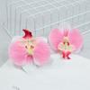 10 Stück Seidenmotte Orchidee Künstliche Blumen Kunstblume Phalaenopsis Blume Haarschmuck DIY Souvenir Geschenk Hochzeitsdeko