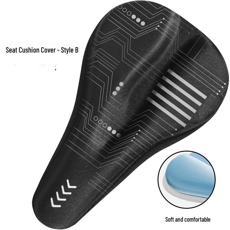 GEETHA Super Soft Silicone Mountain Bike Seat Cover