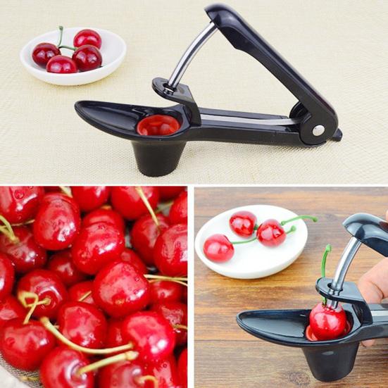 Cherry Pitter Tool Pit Remover Heavy-Duty Stainless Steel Olive Pitter Tool Cherry Core Remover Cherry Jam Maker