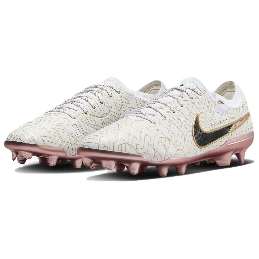Nike Tiempo Legend 10 Elite FG United Golden Pack Men Sneakers White Metallic-Gold Black HJ0706-100