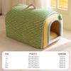 Dog House Winter Warmth Enclosed Sense of Security Winter Dog Sleeping Nest Dog Bed All Year Roundneutral Removable Washable Mat