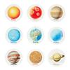 Wooden Toddler Space Puzzle Interlocking Design For Cognitive Skills Development
