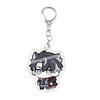 Genshin Impact Kinich Furina Layla Acrylic Keychain Decoration Accessories Pendant Keychain Characters Figure Bag Birthday Gift