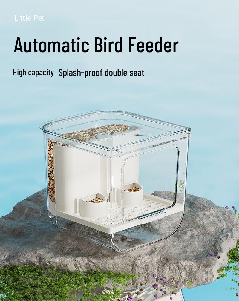 Extra Large Bird Bath Shower for Small Birds: Ideal for Mynah, Cockatiel, Budgerigar
