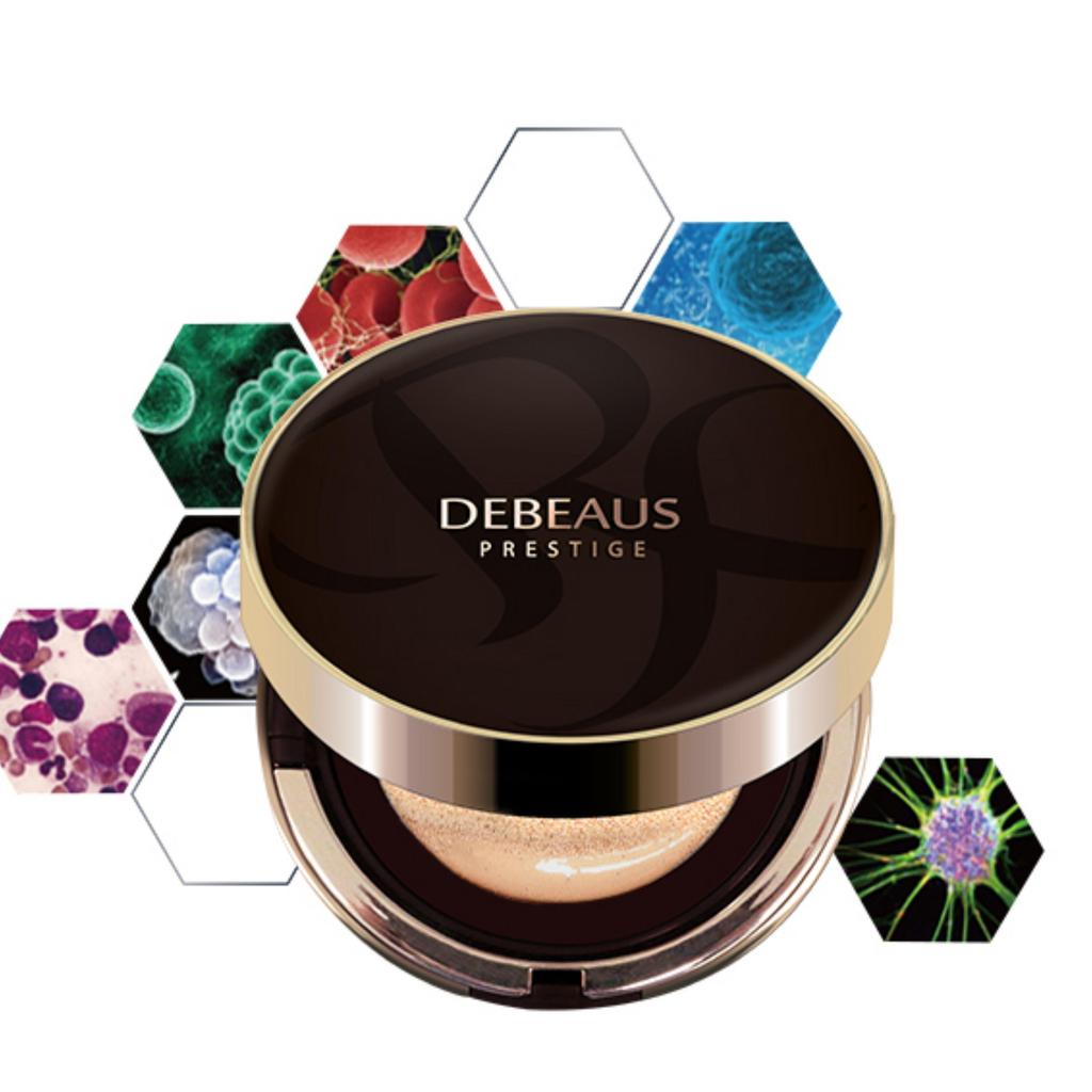 DEBEAUS Bio Inner RX SRG Cushion SPF50+ PA++++ Cushion Foundation Main Product + Refill 15g