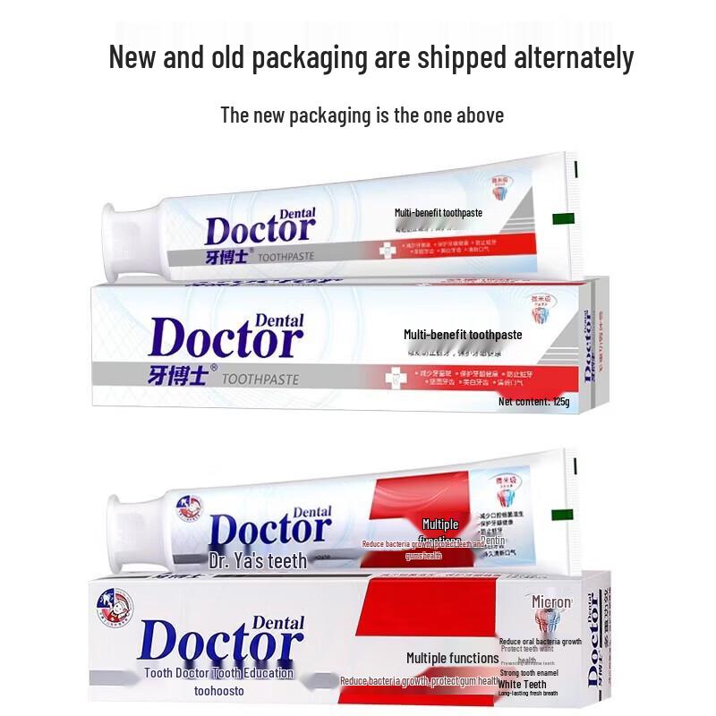 Dr. Tooth Multi-Effect Whitening Fluoride Toothpaste