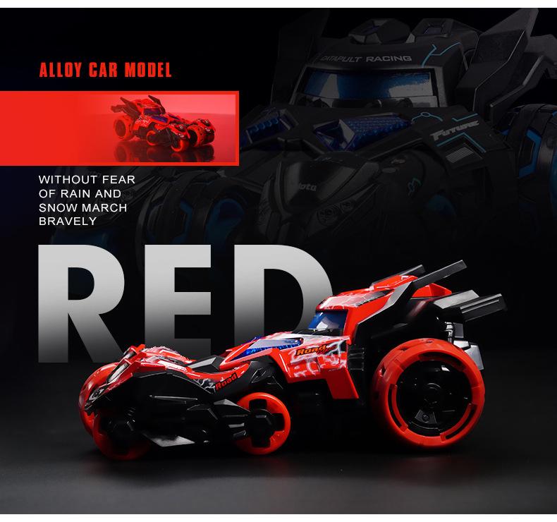 

Три в одном катапульта колесница Huili легкосплавная машинка со светомузыкой крутая модель игрушка для мальчика красный