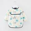 Children's Long Sleeve Waterproof Cotton Bib for Babies - Stain-Resistant, Back-Fastening for Boys & Girls