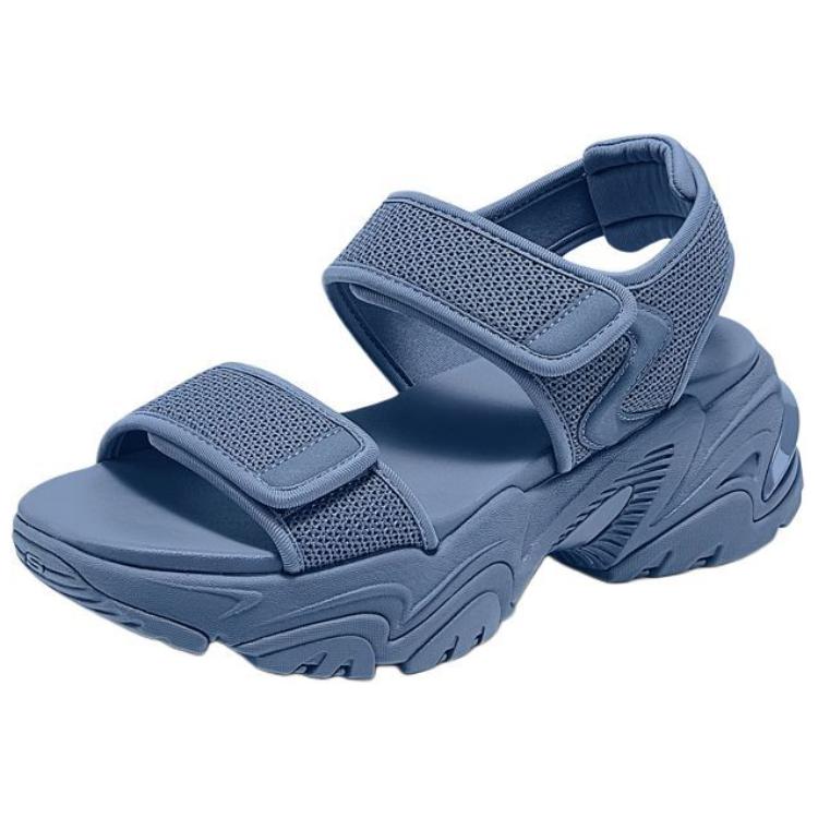 Skechers Casual Comfortable Soft Breathable Beach Sandals Women Sandals Blue 119866-BLU