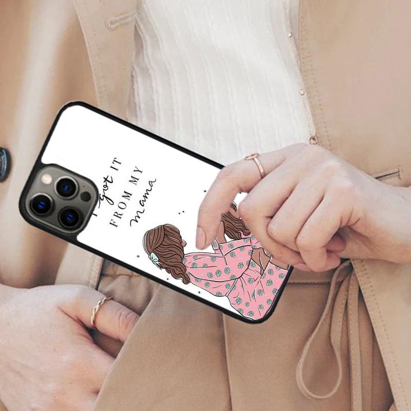 

Mom Daughter Girl Son Dad Magnetic Phone Case For APPLE iPhone 17 Air 16 14 13 12 Pro Max 15 Plus Wireless Charge MagSafe Cover iPhone 14