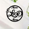 Metal Sign Love Name Personalized Valentine Gift for Her Fiance