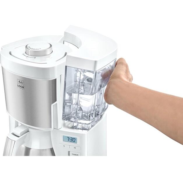 Кофеварка Melitta Look V Therm Timer белый (1025-17)