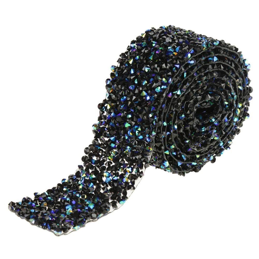 1pcs Beaded Trim Diamond Mesh Wrap Roll Multi-Function Crystal Rhinestone Ribbon Arts Crafts