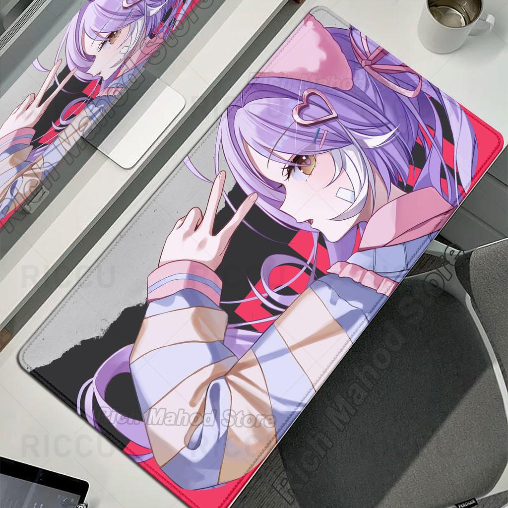 Xxl Anime Mousepad Cute Girl Tenko Shibuki E-Sports Keyboard Desk Mat Non-Slip Rubber Mouse Mat Extended Pad Office Accessories