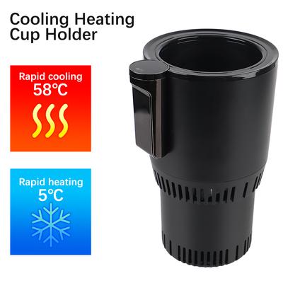 Chladící konvice DC 12V Smart Cup Rapid Automatické chlazení auta Vyhřívání Držák poháru Displej teploty Uchování tepla Ohřívač vody
