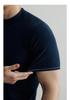 Men's Wool Mulberry Silk Knit Short Sleeve T-shirt - 2026 Spring Fashion