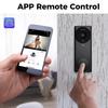 Wireless Smart Doorbell Camera 1080P Bidirectional Door Eye Camera Household HD WiFi Video Doorbell