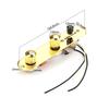 3 Way Guitar Control Plate Assembly Wired Loaded Prewired Guitar Switch Control Plate Musical Instrument Accessories