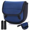 ESFUERZO Reel Cover Reel Case Fishing Storage Spinning Bait Pouch Thick Neoprene Handle Knob Cover Blue XL 1pc