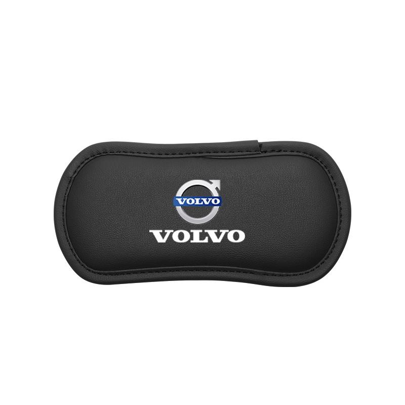 Leather Car Pillow Car Knee Pad Elastic Memory Foam Leg Pad For Volvo ES90 EC40 EX40 EM90 XC90 V90 V60 XC60 V40 S80 S60 S90 C40