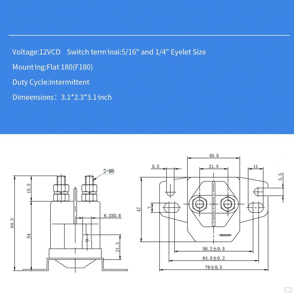 Starter Solenoid 12V, 12V Relay, 745000 745000MA 745001 Mower Solenoid, for