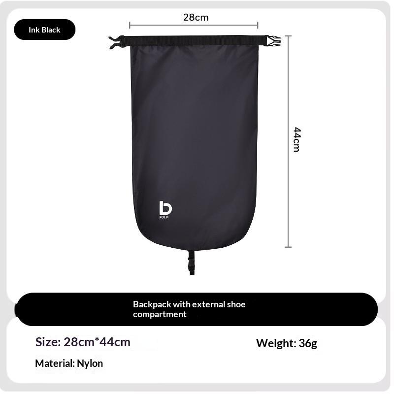 Dustproof Hiking Shoe Storage Bag Portable Backpack Hanging Organizer Large Capacity Travel Camping Outdoor Shoe Pouch