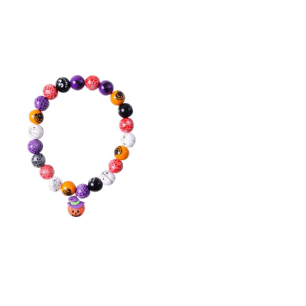 Halloween Beaded Collar for Cats and Dogs with Random Color Beads for Pet Costume Accessory