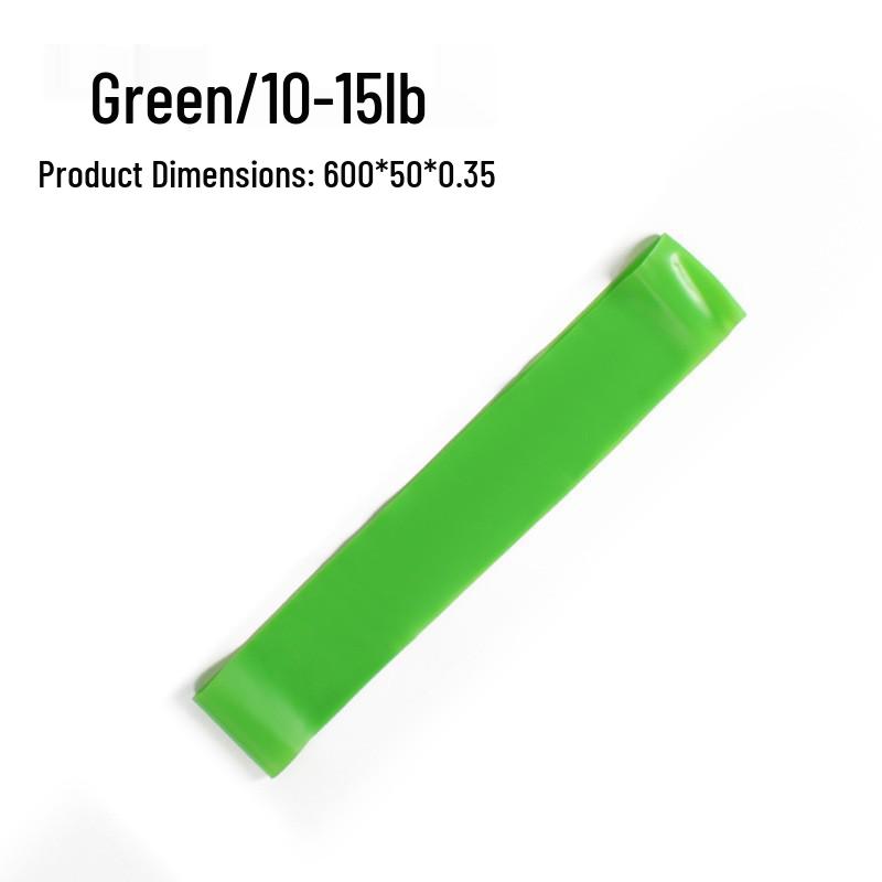 Eco-friendly TPE Yoga Resistance Loop Band - Glute Lifting & Leg Sculpting Aid