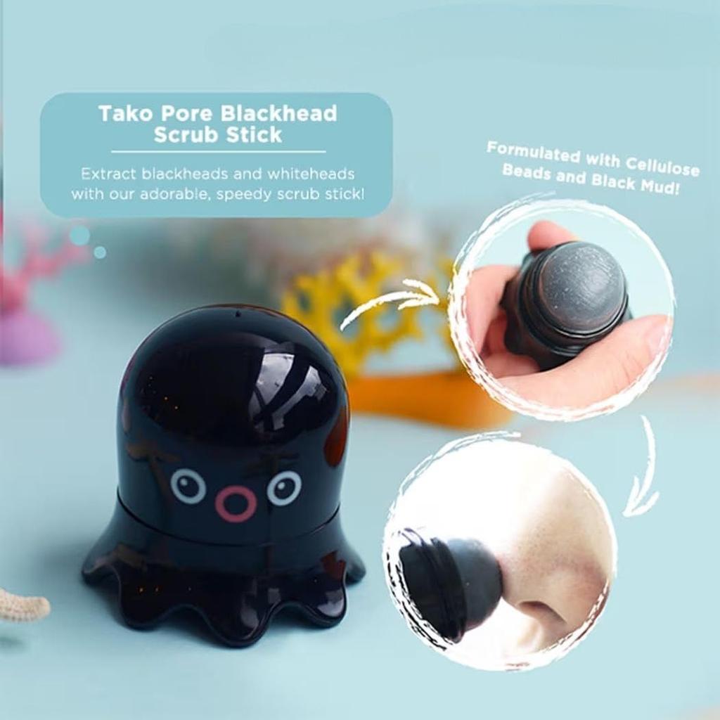 REETIK FASHION HUB 1Pack, Charcoal Clay Scrub Stick for Blackhead & Whitehead Removal – Deep Pore Cleansing Face Exfoliator – Oil Control Acne Tr