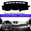 Car Dashboard Cover Non slip pad For Suzuki Alto VII 2009 - 2014 Car Dash Mat Sun Shade Pad Anti-UV Cushion 2010 2011 2012 2013
