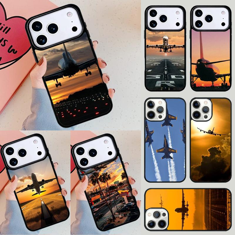 Coque de téléphone Avion Avions Aéronefs Pour iPhone 17 Air 14 15 13 12 Max Housse Pour Apple 14 15 16 16e 11 Pro Max Plus Coque
