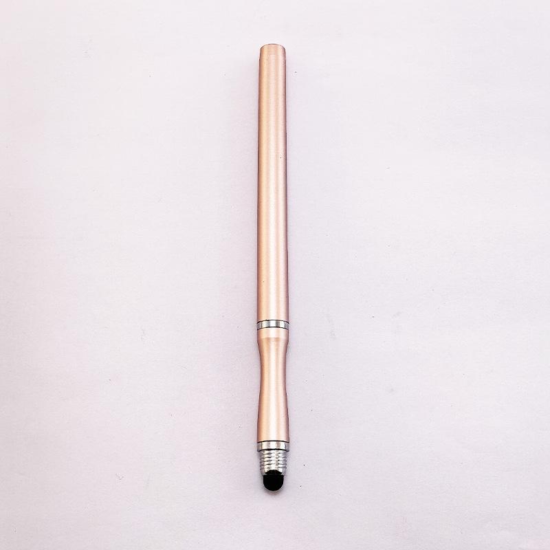 Universal Capacitive Touch Pen with Round Disc for Drawing and Editing - Light Luxury Gift with Custom Logo