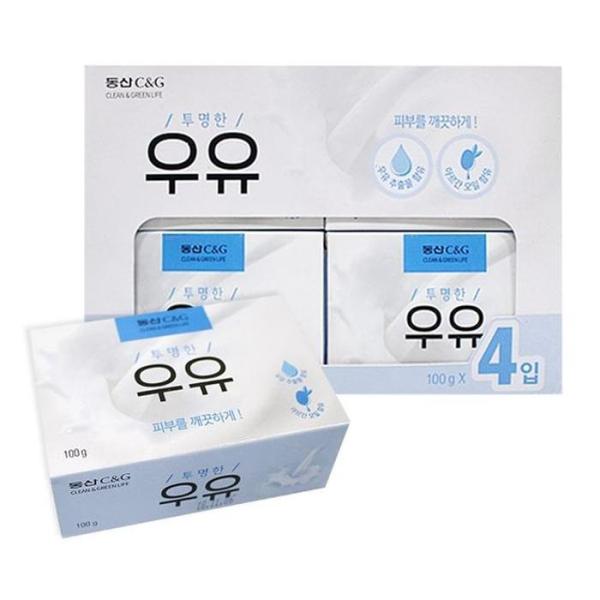 [OFJ2N13O] Transparent Milk Cosmetic Soap (12131188)
