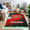 1pc Digital Printed Chair Rug for Home Office Use, Arsenal Football Team (8) Carpet Appropriate for All Seasons, Soft Area Carpet