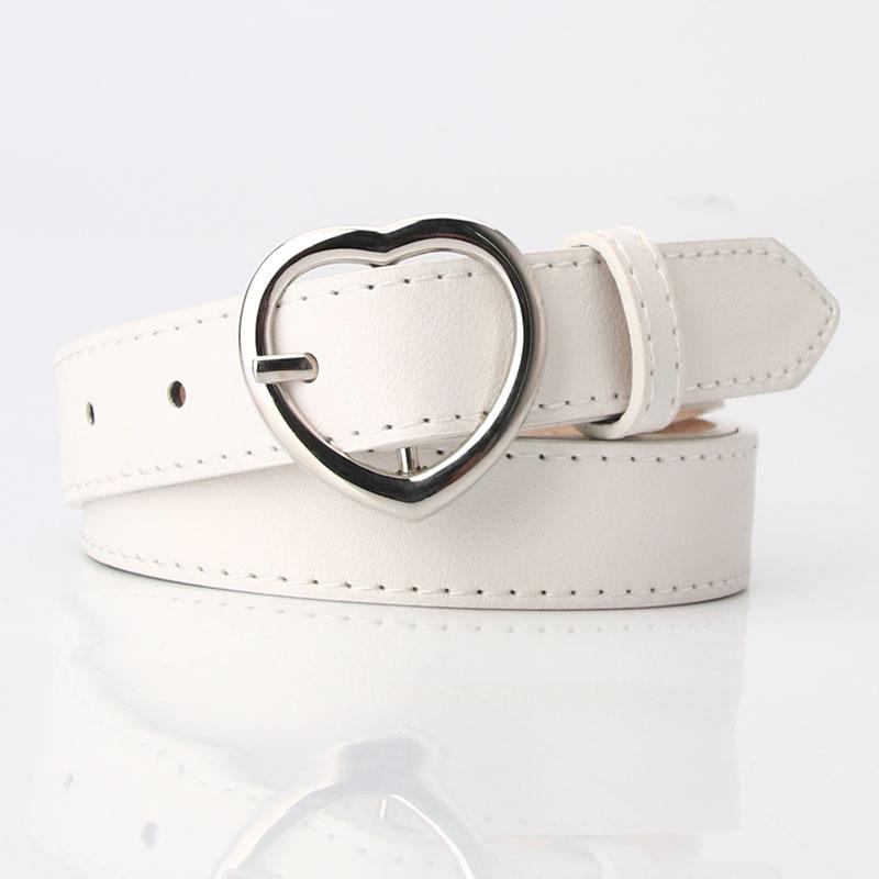 Women Simple All Match Belt With Alloy Pin Buckle