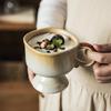 OLOEY Japanese Retro Ceramic High-Foot Mug