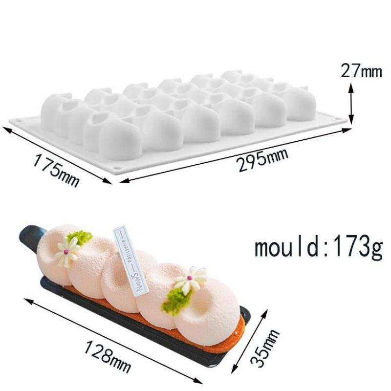 Moule de cuisson en silicone Design Boule de ficelle pour Chocolat Bonbon Gâteau Gelée Réutilisable Anti-adhésif Moule Fournitures de cuisson pour la maison la cuisine la fête