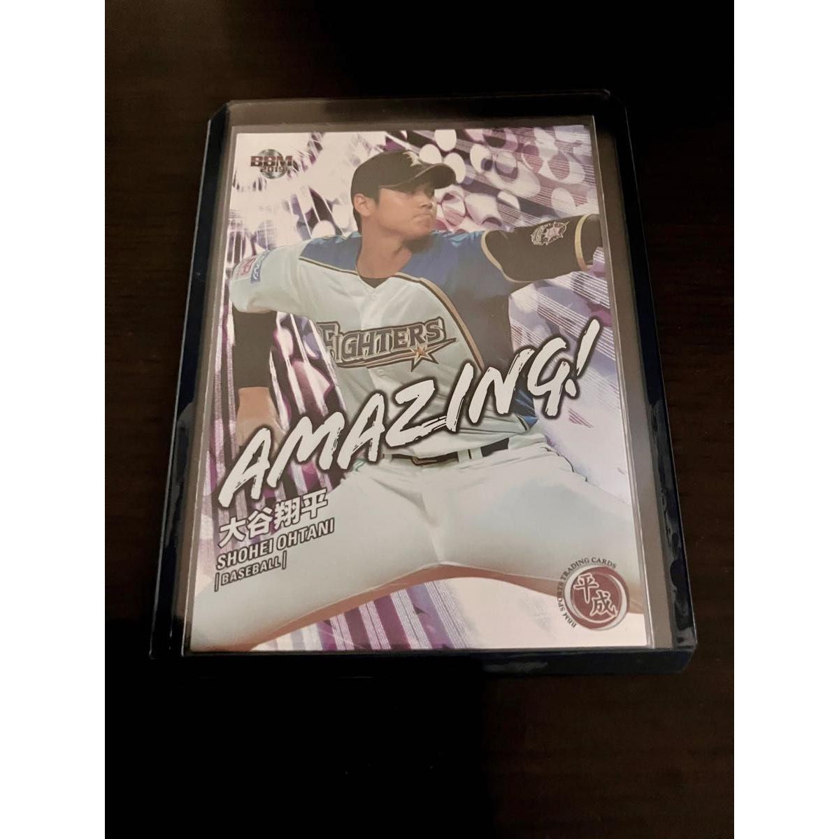 Used BBM 2019 Heisei Shohei Ohtani AMAZING Insert Nippon-Ham Fighters Shohei Ohtani MLB Last